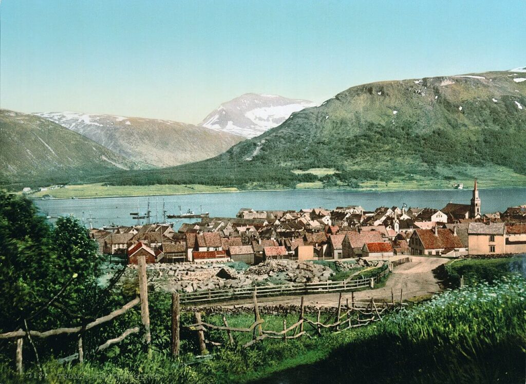 مدينة ترومسو في النرويج عام 1900